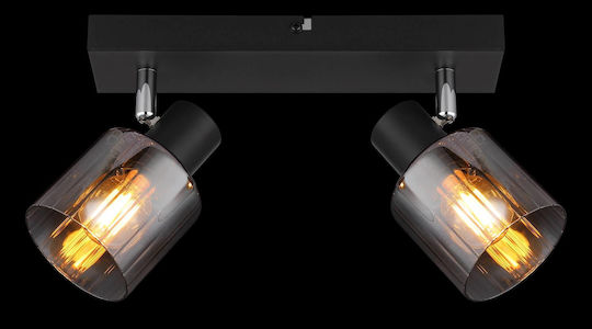 Globo Lighting Διπλό Σποτ με Ντουί E14