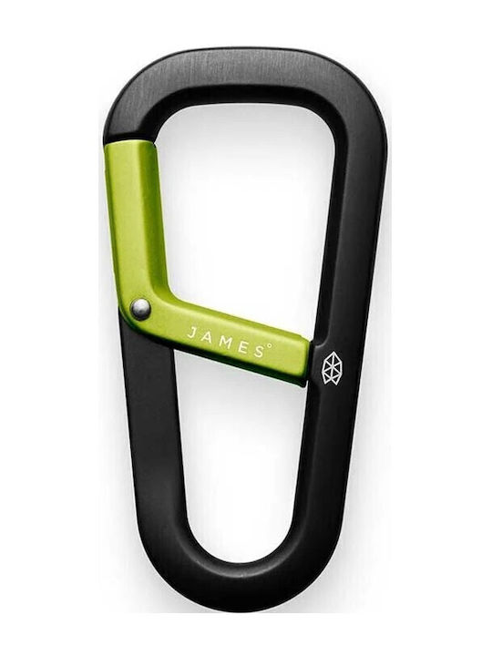 Karabiner-Schlüsselanhänger James Brand Hardin Orange