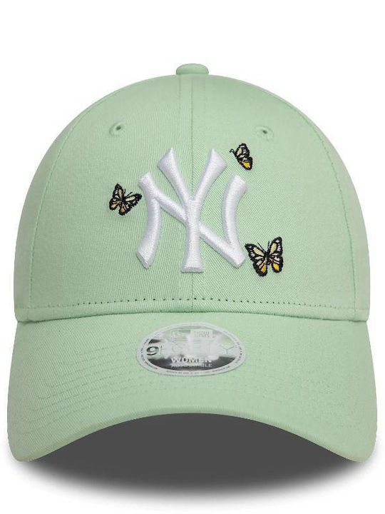 60595343 New Era Wmns Icon 9forty New York Yankees Green Color