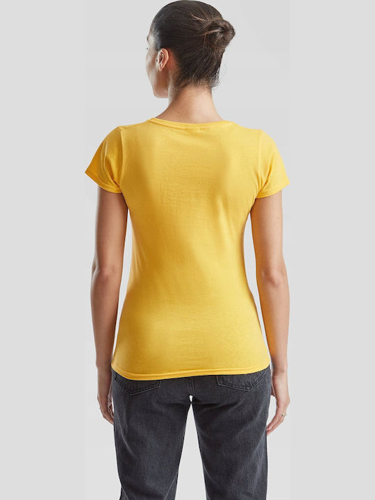Fruit of the Loom Werbe-T-Shirt Sunflower