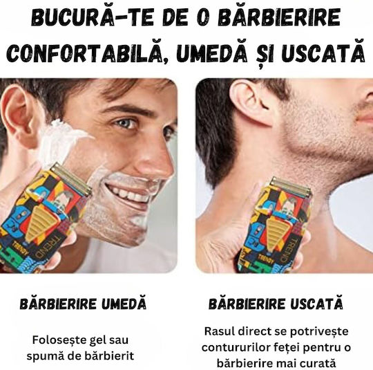 Aparat de Ras Electric Corp Reîncărcabil
