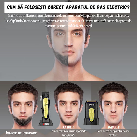 Foil Ξυριστική Μηχανή Προσώπου / Σώματος Επαναφορτιζόμενη