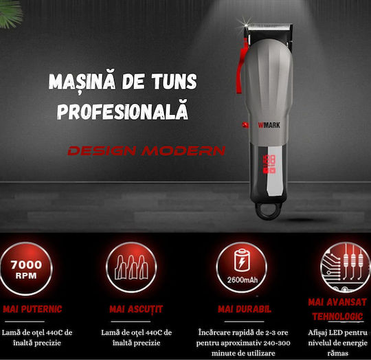 Profesională Mașină de Tuns Neagră