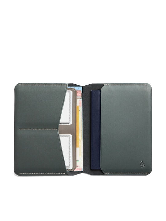 Leather Men's Wallet Travel with RFID Black
