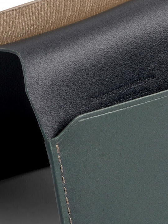 Leather Men's Wallet Travel with RFID Black