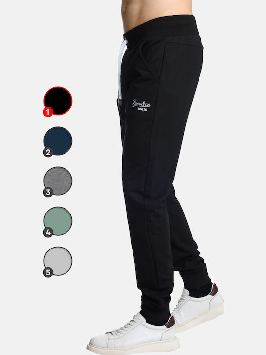 Sweatpants With Elastic Black