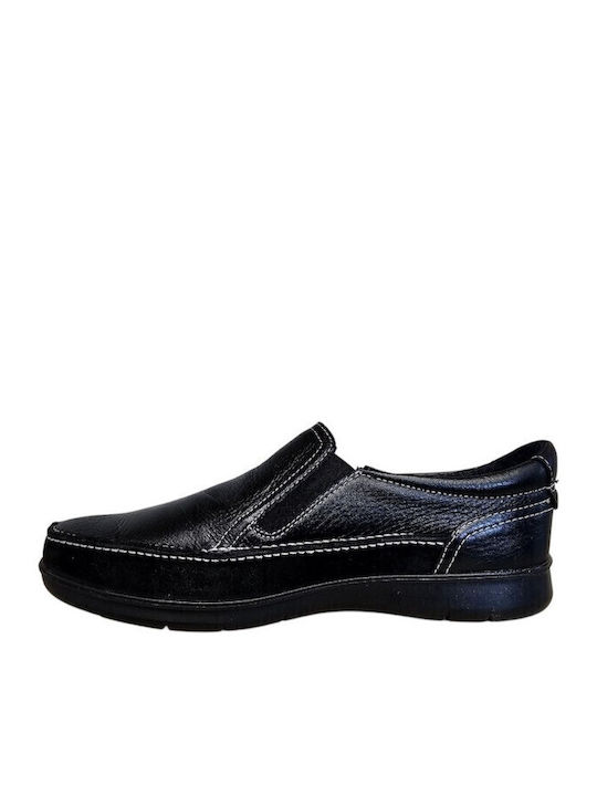 Men's Leather Casual Shoes Black