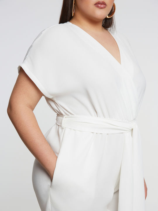 Women's One-piece Suit Beige