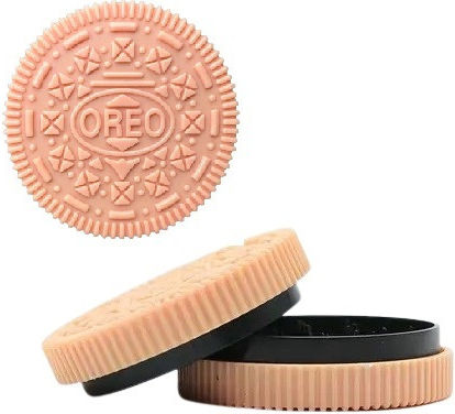 Plastikgrinder 56 x 21mm 2-teilig Cookie