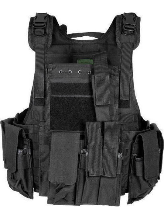 MFH Γilet de luptă Black Vestă de luptă neagră