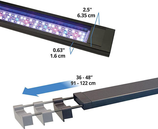 Fluval Marine Led-Lampe für Aquariumbeleuchtung 46W 14516