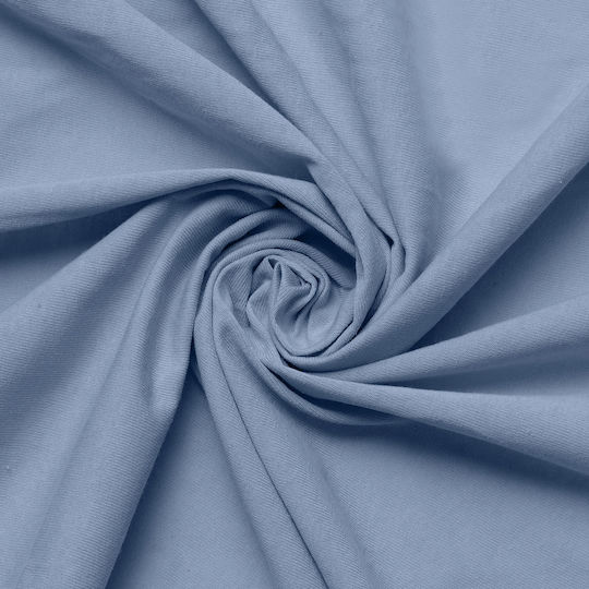 Matex Σεντόνι Μονό με Λάστιχο 100x200εκ. Blue_25