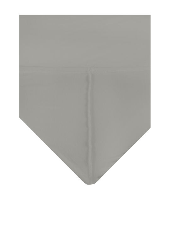 Matex Σεντόνι Ημίδιπλο με Λάστιχο 120x200+25εκ. Dark Gray_44