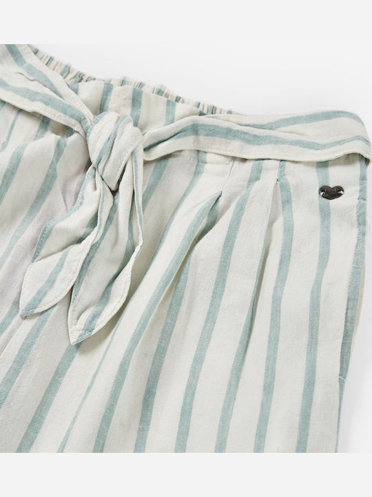 Pantalon Larg din Material Textil pentru Copii Veraman
