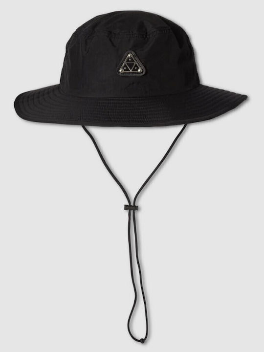 HUF Metal Triple Triangle Υφασμάτινo Ανδρικό Καπέλο Μαύρο