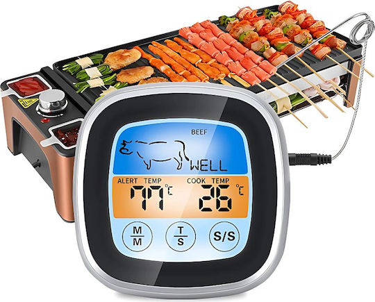 Ψηφιακό Θερμόμετρο Μαγειρικής με Ακίδα +50°C / +50°C