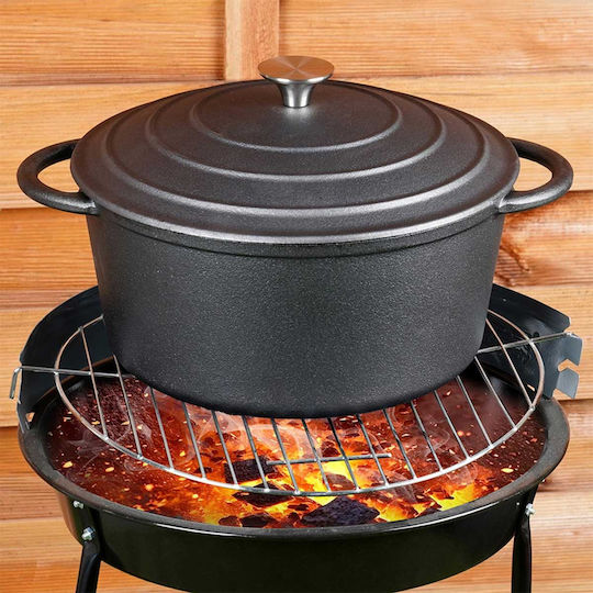Vilde Cast Line Deep Cast Iron Pot 5lt 26cm