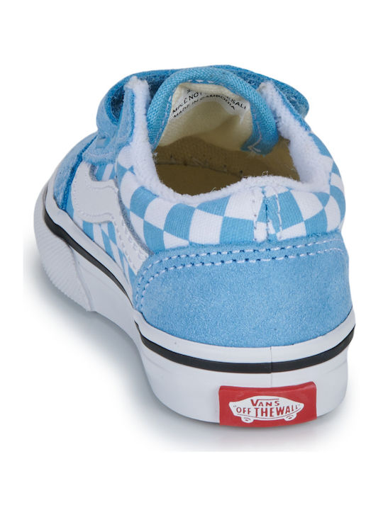 Old Skool V Παιδικά Sneakers με Σκρατς Μπλε