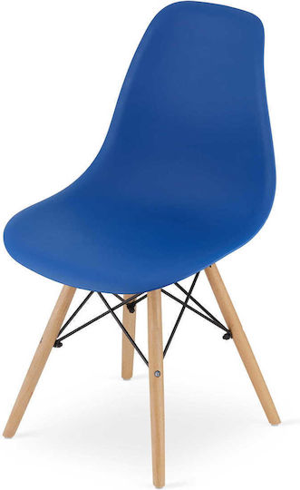 Osaka Kitchen Polypropylene Chair Blue 45x45x50cm