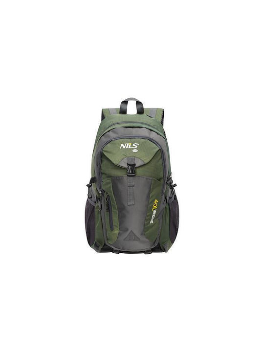 Nils Ορειβατικό Σακίδιο 40lt Αδιάβροχο Πράσινο Hiking