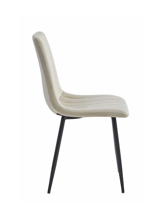 Lava Stühle Speisesaal Cool Beige 4Stück 43x51x90cm