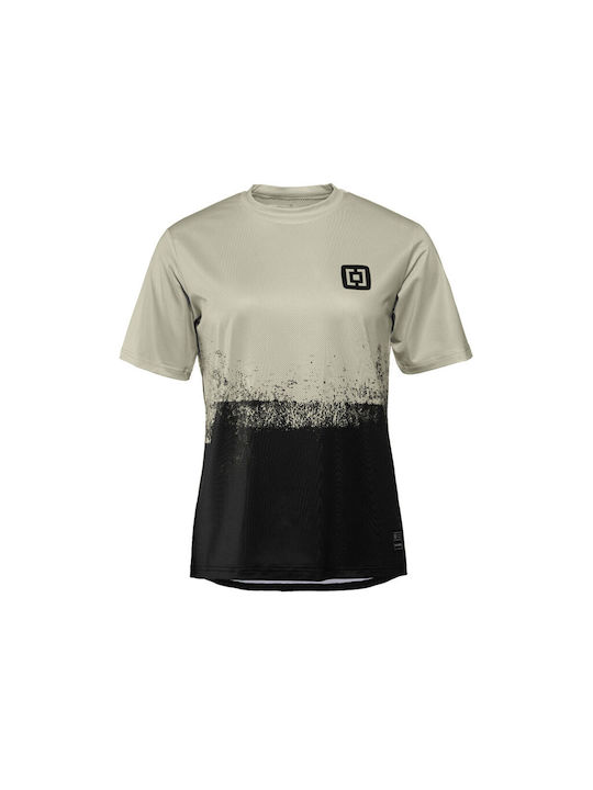 Horsefeathers Femei Mâneci scurte Tricou de ciclism Argintiu