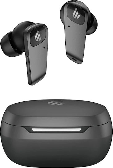 Edifier NeoBuds Planar Bluetooth Handsfree Ακουστικά με Αντοχή στον Ιδρώτα και Θήκη Φόρτισης Μαύρα