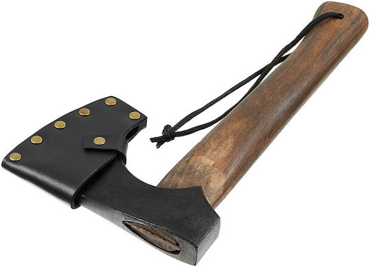 Topor Viking Mic Mâner din Lemn Teacă din Piele Fox Outdoors