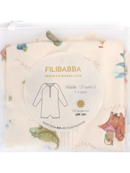 Filibabba Детски Бански Една част Бежов