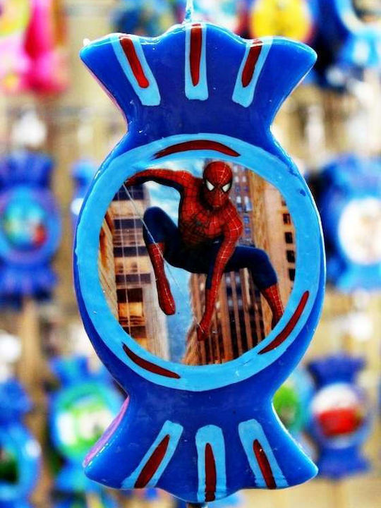 Λαμπάδα Spiderman Στρογγυλή