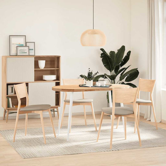 vidaXL Picior Metalic Mobilier 4 Bucăți Potrivit Pentru Masă / Măsuță 72cm Alb