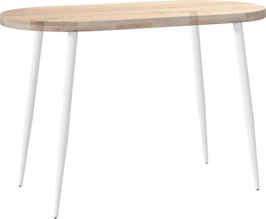 vidaXL Picior Metalic Mobilier 4 Bucăți Potrivit Pentru Masă / Măsuță 72cm Alb