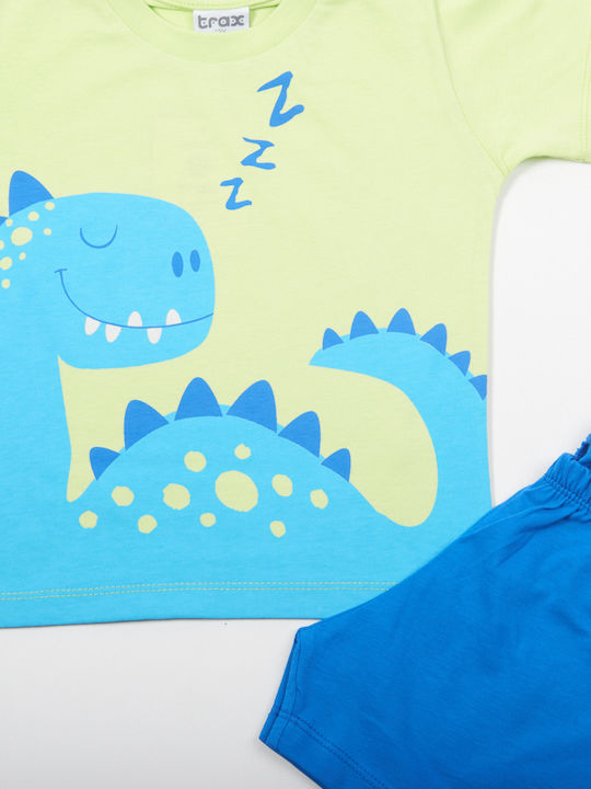 Trax Kids' Pajamas Summer Lime