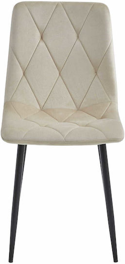 Stühle Speisesaal Libra 60x50x50cm 2Stück Cool Beige