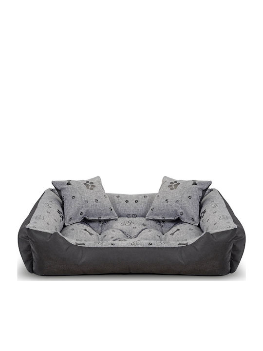 AIO Factory Canapea Pat pentru câini Negru 130x105cm.