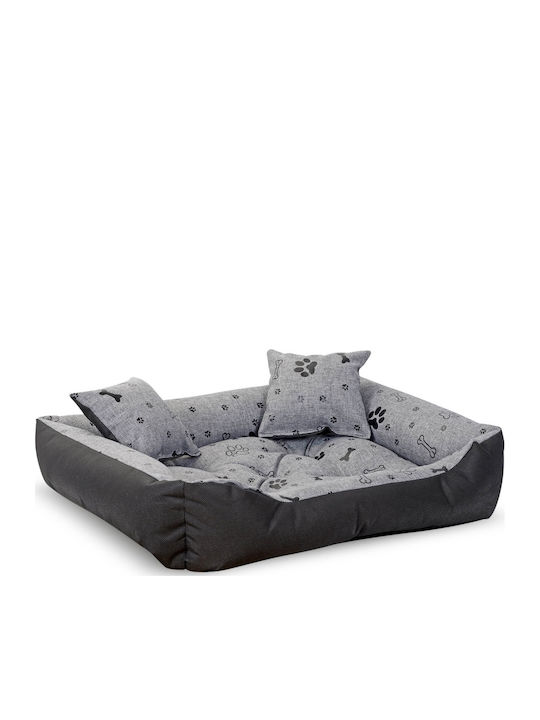 AIO Factory Canapea Pat pentru câini Negru 130x105cm.
