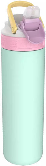Kambukka Μπουκάλι Θερμός Ανοξείδωτο 500ml that you can take anywhere without worrying about it leaking The bottle keeps hot drinks warm for
