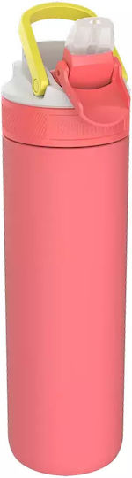 Kambukka Μπουκάλι Θερμός Ανοξείδωτο 500ml that you can take anywhere without worrying about it leaking The bottle keeps hot drinks warm for