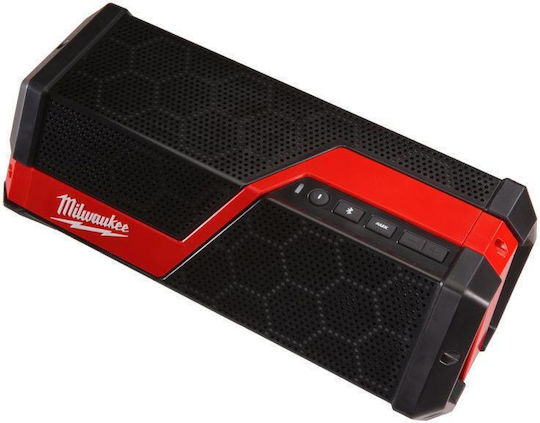 Milwaukee M12-M18 JSSP-0 Bluetooth Speaker 40W with Battery Life up to 8 hours Black