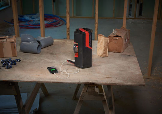 Milwaukee M12-M18 JSSP-0 Bluetooth Speaker 40W with Battery Life up to 8 hours Black