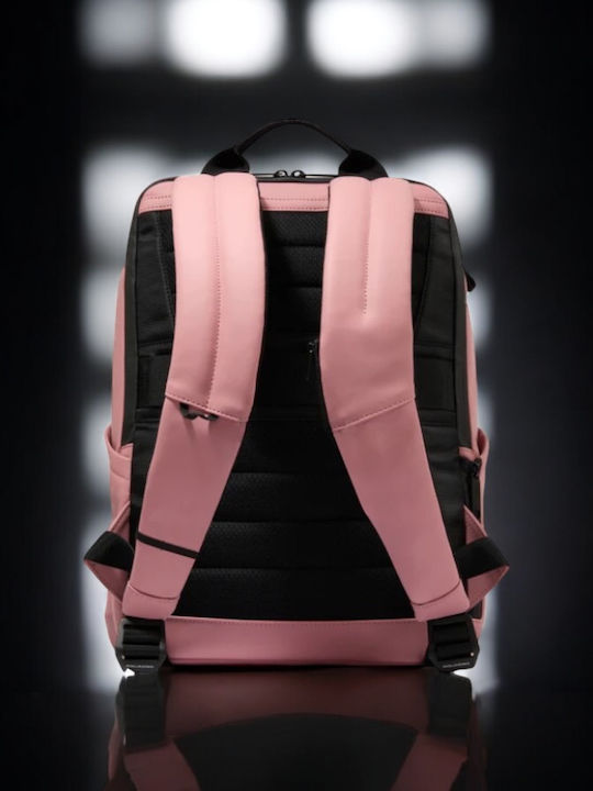 Piquadro Corner 2.0 Tasche Rucksack für Laptop 14" in Rosa Farbe