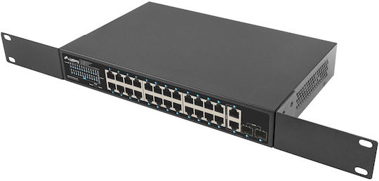 IP-COM G1120P-16-250W v1 Unmanaged L2 PoE Switch με 16 Θύρες Gigabit (1Gbps) Ethernet και 2 SFP Θύρες