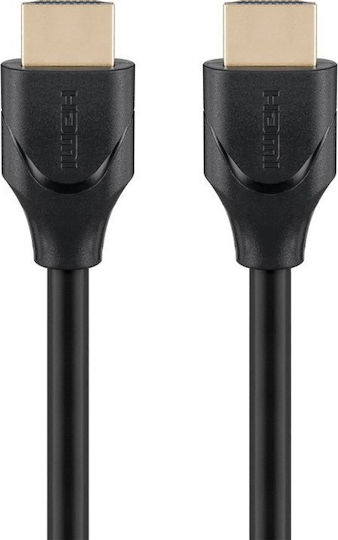 Goobay HDMI 2.1 Ultra High Speed 48Gbps 4K 120Hz HDR VRR Cable HDMI Male - HDMI Male 2m Black
