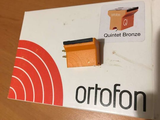 Ortofon Κεφαλή Πικάπ Quintet Bronze Κινητού Πηνίου σε Πορτοκαλί Χρώμα