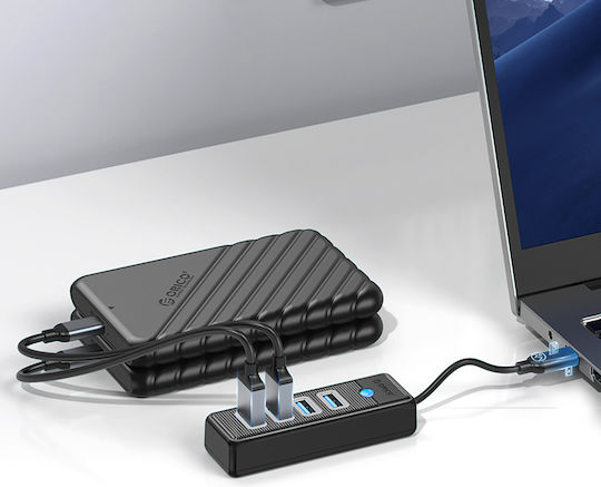 Orico USB Хъб с 3 Порта USB 3.0 и USB-C Връзка