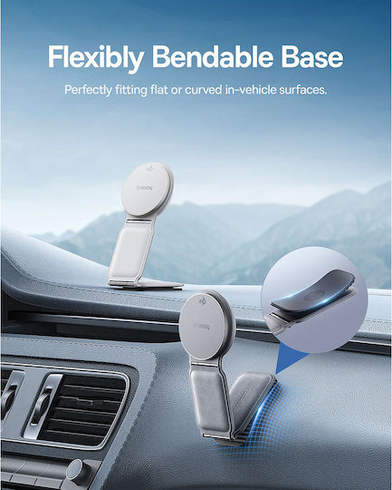 Baseus Primetrip C02 Auto Handyhalterung mit Magnet Weiß