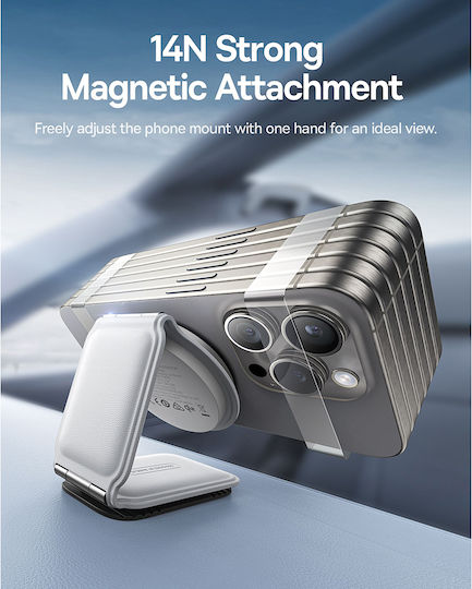 Baseus Primetrip C02 Auto Handyhalterung mit Magnet Weiß