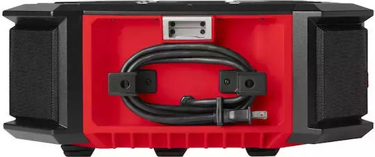 Milwaukee M18 Packout Prcdab+0 Cu baterie DAB+ cu Bluetooth Roșu