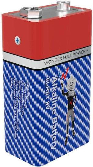 Wonder Full Power Алкална Батерия 6LR61 9V 6 бр