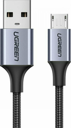 Ugreen Us290 1m Regular USB 2.0 to micro USB Cable Gray (60146)